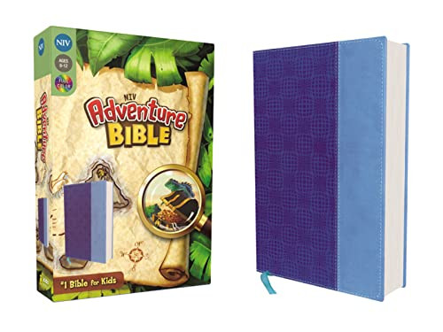 NIV Adventure Bible Leathersoft Blue Full Color