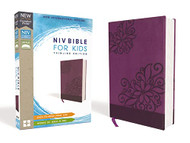 NIV Bible for Kids Leathersoft Purple Red Letter Comfort Print