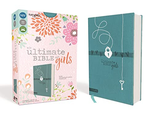 NIV Ultimate Bible for Girls Faithgirlz Edition Leathersoft Teal
