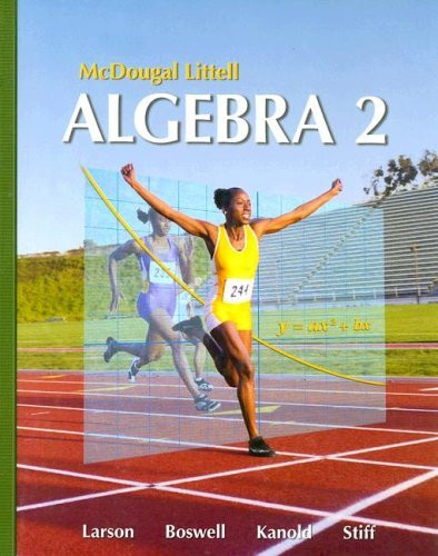 Holt Mcdougal Larson Algebra 2