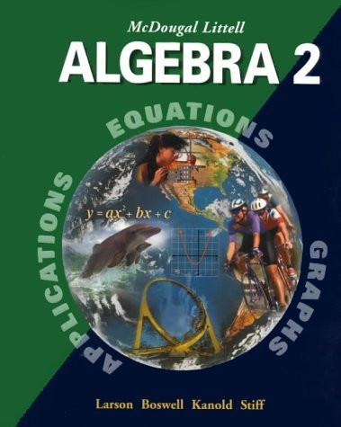 Mcdougal Littell Algebra 2 By Ron Larson