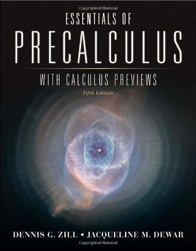 Essentials Of Precalculus