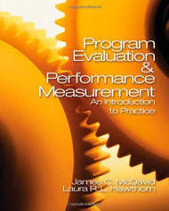 Program Evaluation And Performance Measurement