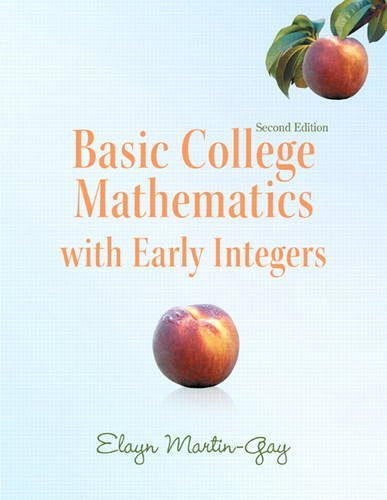 Basic College Mathematics With Early Integers