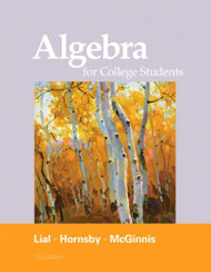 Algebra For College Students