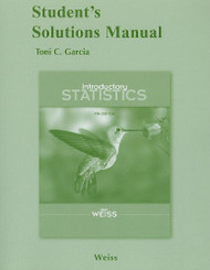 Student Solutions Manual For Introductory Statistics