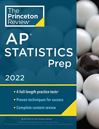 Princeton Review AP Statistics Prep 2022