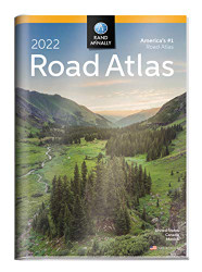 Rand McNally 2022 Road Atlas with Protective Vinyl Cover