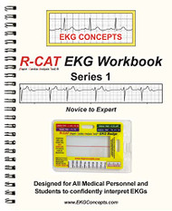 R-CAT EKG Workbook Series 1 - Includes R-CAT EKG Badge
