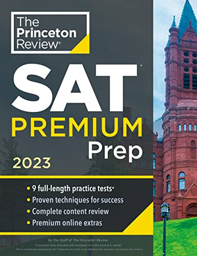 Princeton Review SAT Premium Prep 2023