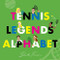 Tennis Legends Alphabet Book Children's ABC Books by Alphabet Legends