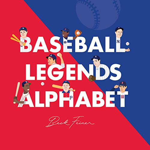 Baseball Legends Alphabet Book Children's ABC Books by Alphabet Legends