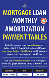 Mortgage Loan Monthly Amortization Payment Tables