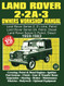 Land Rover 2 - 2A - 3 1959-1983 Owners Workshop Manual
