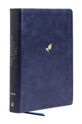 NIV Lucado Encouraging Word Bible Leathersoft Blue Comfort Print