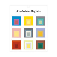 Galison MoMA Josef Albers Magnet Set - Artistic Refrigerator Magnets