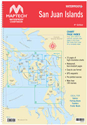 San Juan Islands MaptechWaterproof BookWPB1510-04