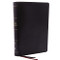 KJV Open Bible Leathersoft Black Thumb Indexed Red Letter Comfort Print