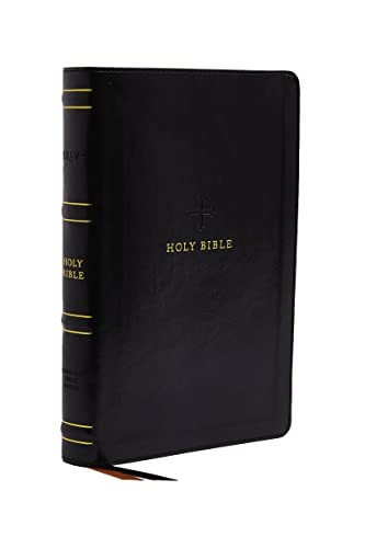 NRSV Catholic Bible Standard Personal Size Leathersoft Black Comfort Print