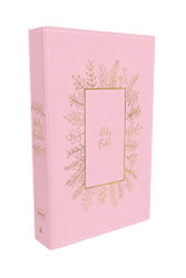 NKJV Holy Bible for Kids Leathersoft Pink Comfort Print
