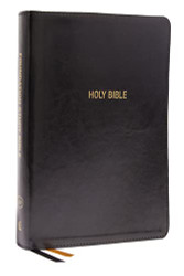 KJV Foundation Study Bible Large Print athersoft Black Red