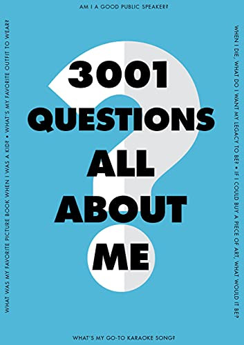 3001 Questions All About Me (Volume 1) (Creative Keepsakes 1)