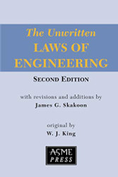 Unwritten Laws of Engineering