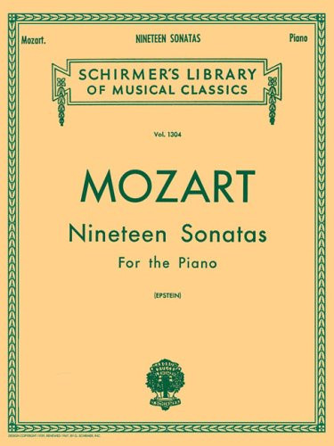 Mozart 19 Sonatas - Complete: Piano Solo (Schirmer's Library of