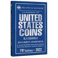 Official Blue Book Handbook of United States Coins 2022
