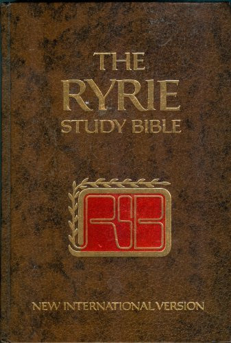 Ryrie Study Bible: New International Version - Red Letter Edition