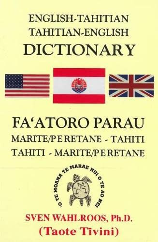 English-Tahitian Tahitian-English Dictionary