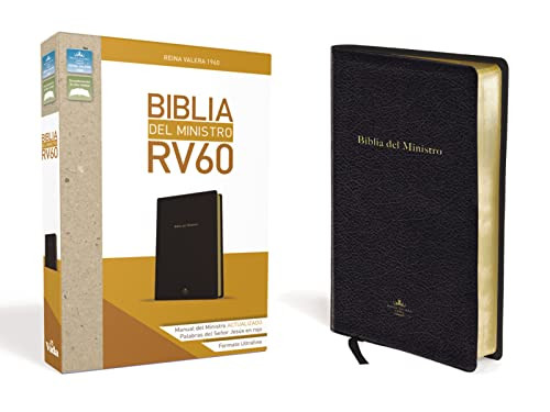 Biblia del Ministro Reina Valera 1960 Tamano Manual Leathersoft