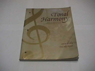 Workbook For Tonal Harmony With An Introduction To Twentieth-Century Music