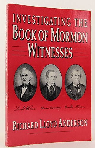 Investigating the Book of Mormon Witnesses