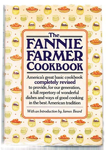 Fannie Farmer cookbook