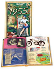 1955 Flickback Mini-Book: Great Birthday or Anniversary Gift