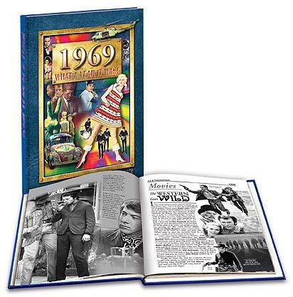 1969 What A Year it Was: 50th Birthday or Anniversary Coffee Table Book