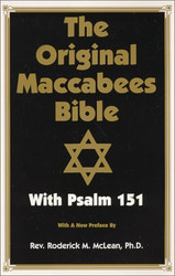 Original Maccabees Bible With Psalm 151