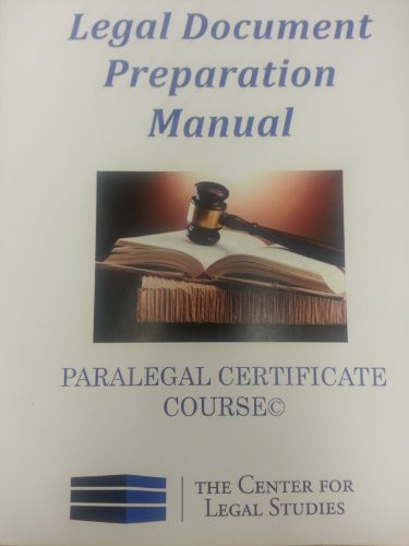 Legal Document Preparation Manual