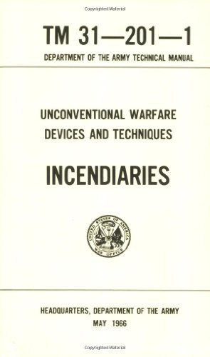 Unconventional Warfare Devices and Techniques: Incendiaries Tm 31-201-1