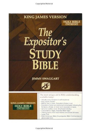 The Expositor's Study Bible KJVersion/Concordance By Jimmy Swaggart