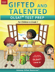 Gifted and Talented OLSAT Test Prep Grade 1