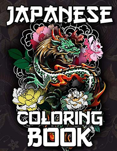 Japanese Coloring Book