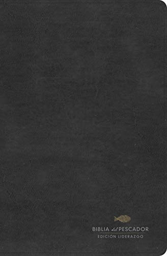 RVR 1960 Biblia del Pescador: Edicion liderazgo negro piel fabricada