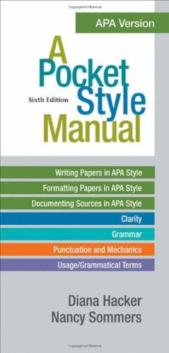 Pocket Style Manual APA Version