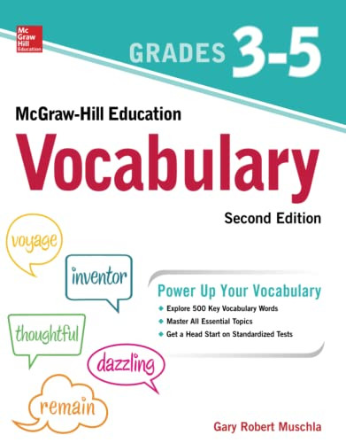 McGraw-Hill Education Vocabulary Grades 3-5