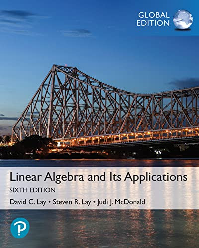 Linear Algebra and Its Applications Global Edition