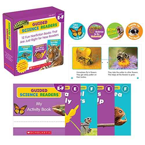 Scholastic Guided Science Readers Set Level E-F