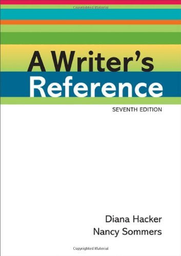 Writer's Reference