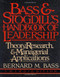 Bass And Stogdill's Handbook Of Leadership